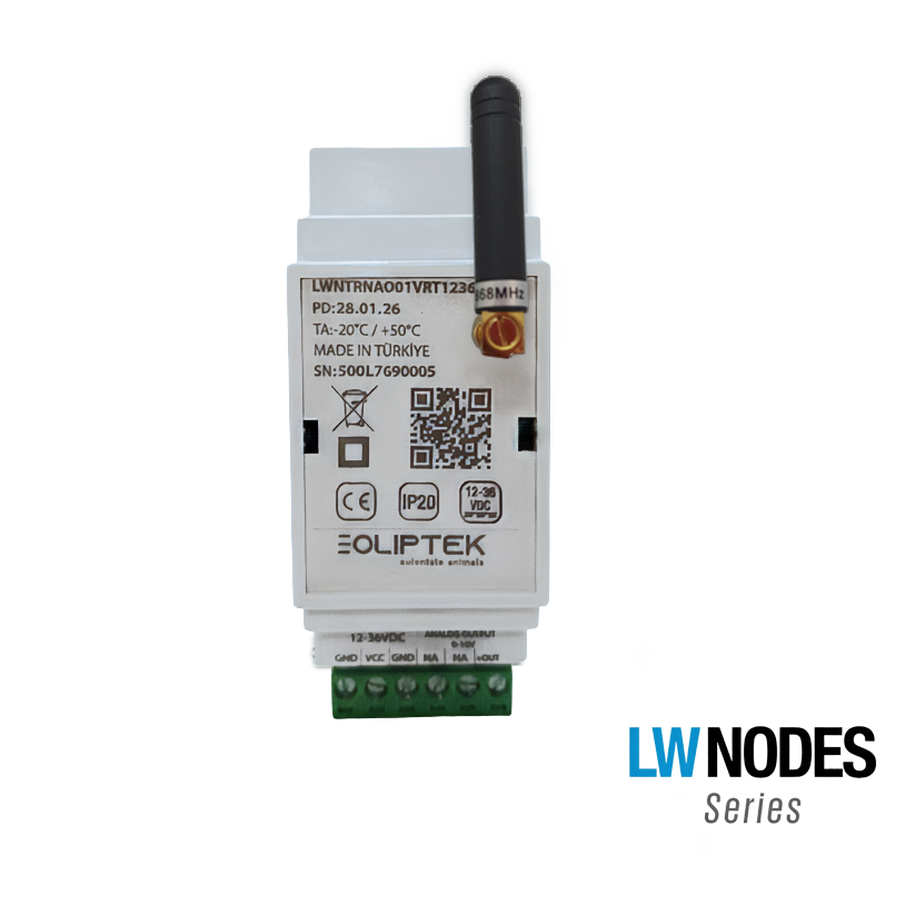LORAWAN TRANSMITTER ANALOG OUTPUT 0-10V