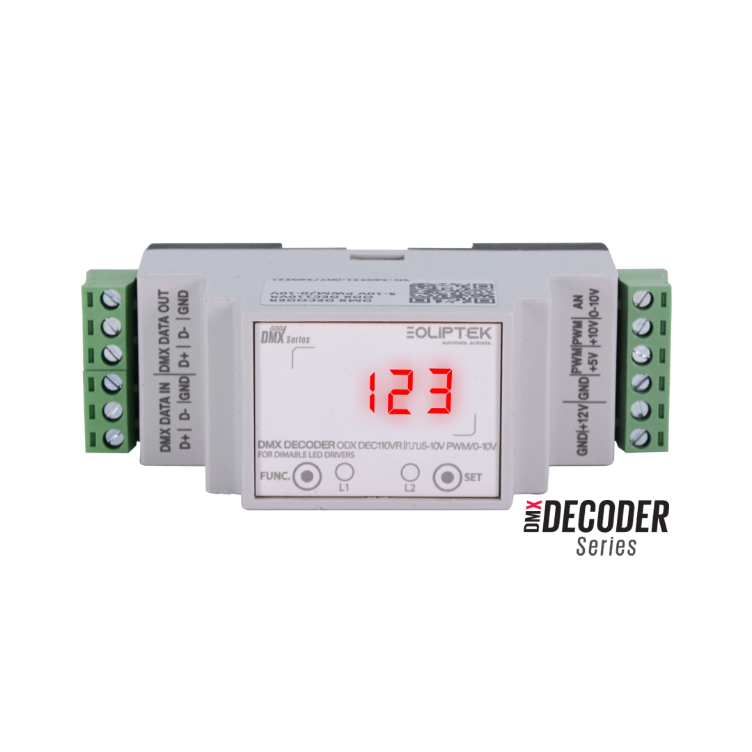 DMX 5-10V PWM 0-10V DECODER