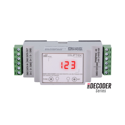 DMX / PWM / 0-10V DECODER 1 CH
