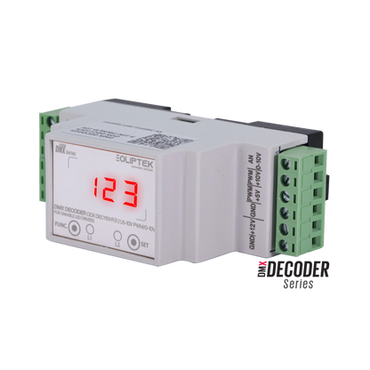 DMX / PWM / 0-10V DECODER 1 CH