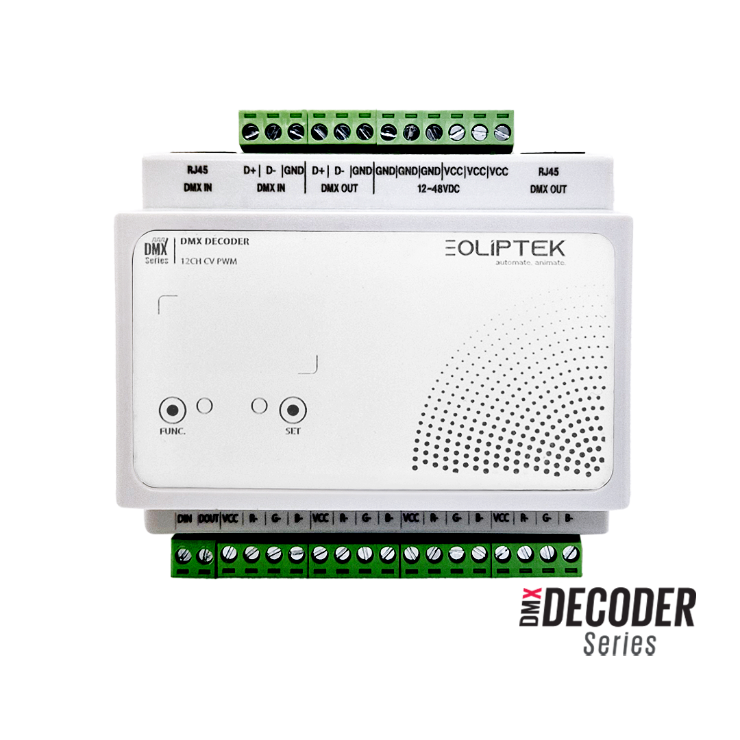 DMX / PWM DECODER 12 CH CV