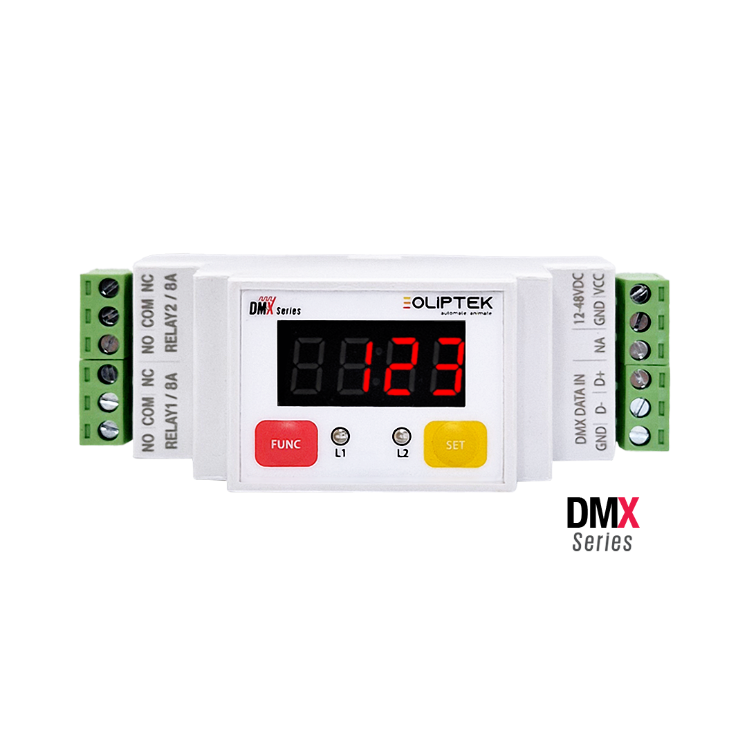 DMX RELAY DECODER  2CH