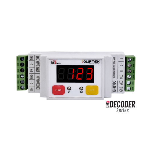 DMX / PWM DECODER 3 CH RGB CV