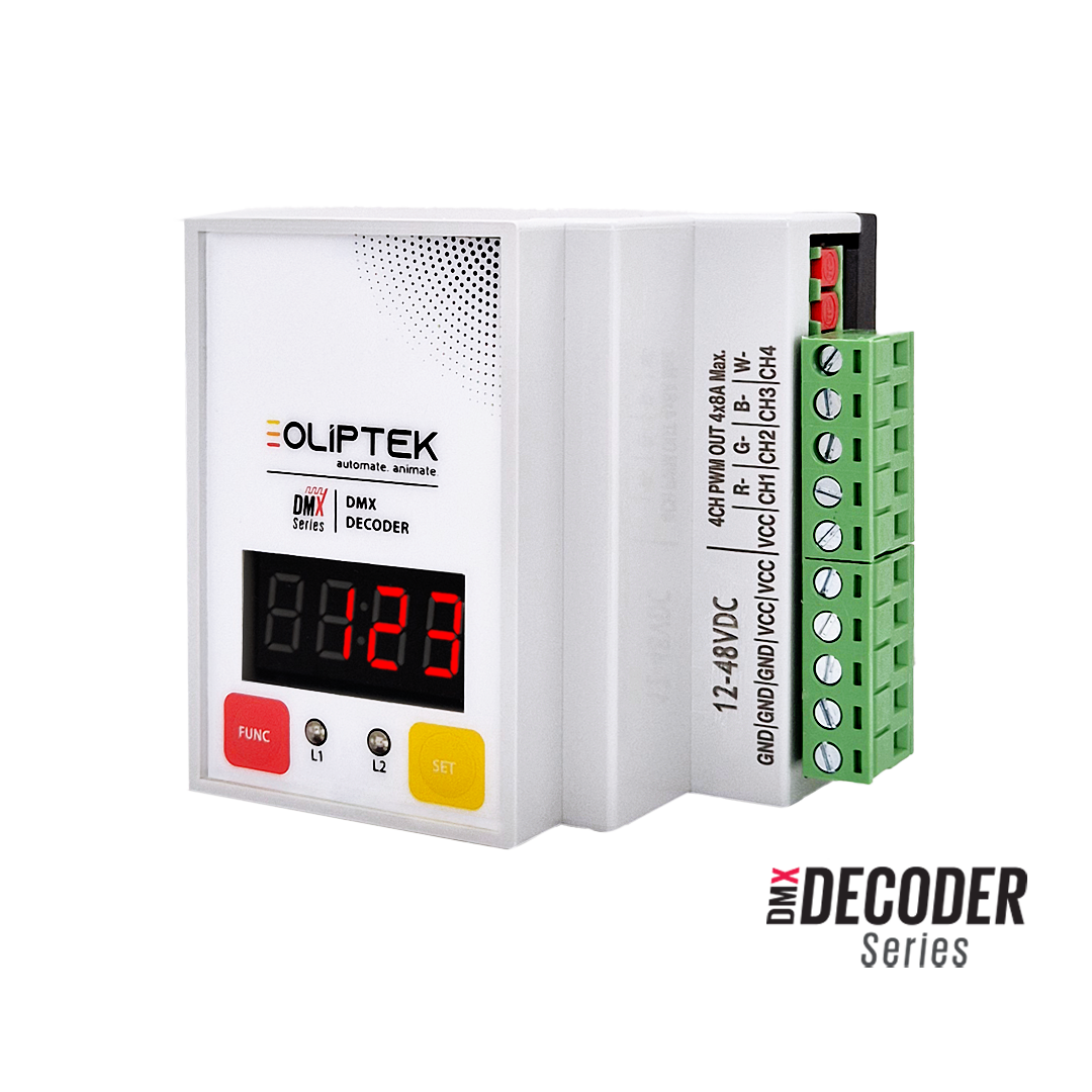 DMX / PWM DECODER 4 CH RGBW CV