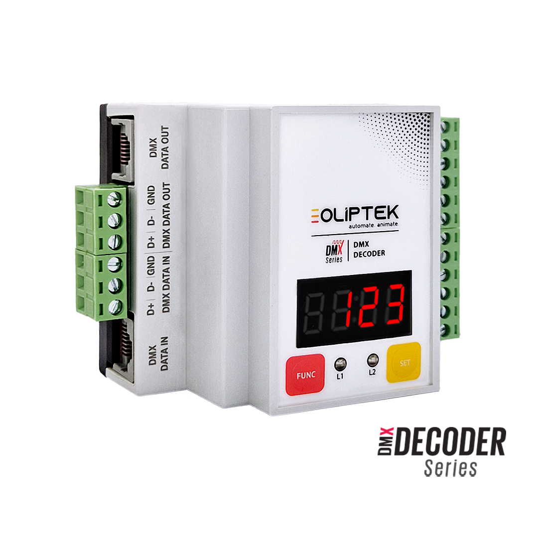 DMX / PWM DECODER 5 CH RGBWA CV
