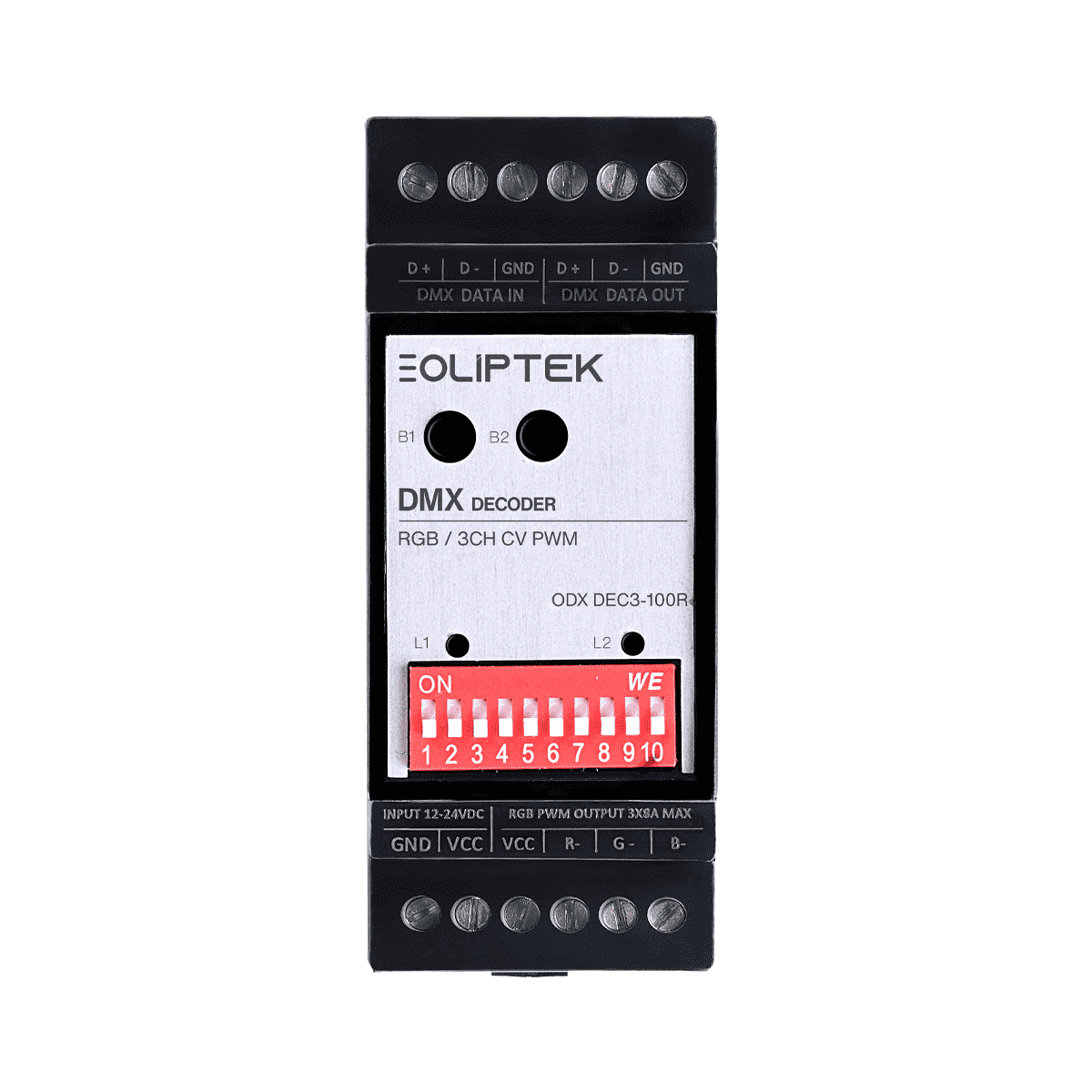 RGB PWM CV DMX DECODER