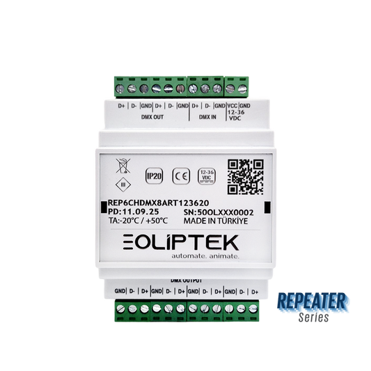DMX Repeater 6 CH