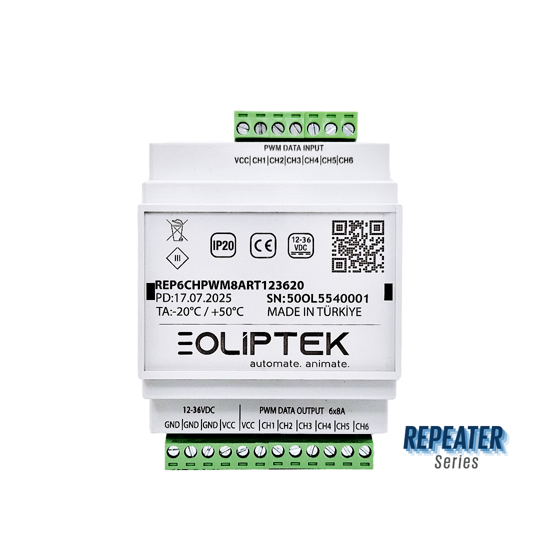 PWM Repeater 6 CH CV