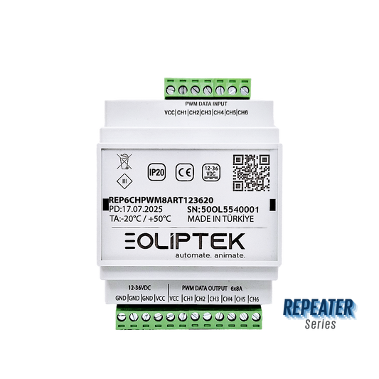 PWM Repeater 6 CH CV