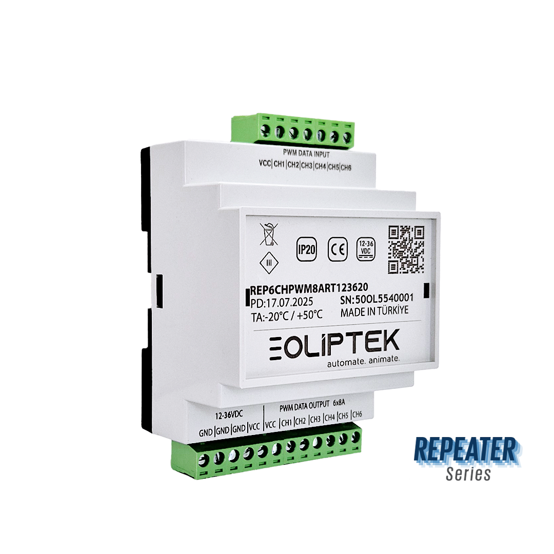 PWM Repeater 6 CH CV