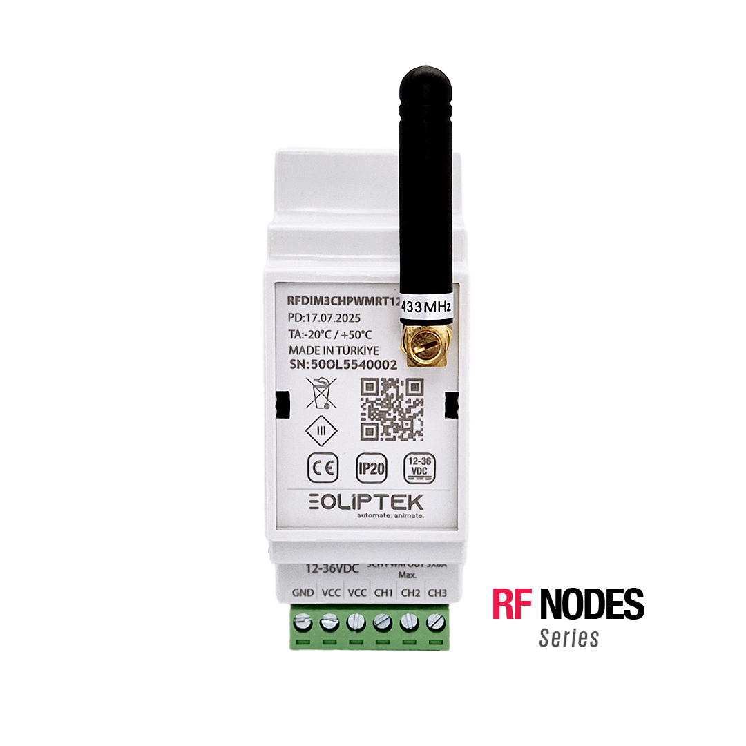 RF 433MHz PWM DIMMER 3CH