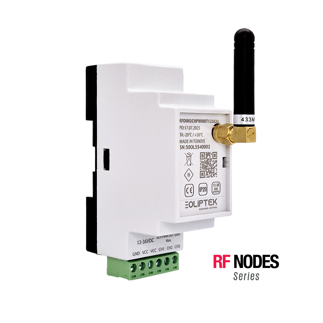 RF 433MHz PWM DIMMER 3CH