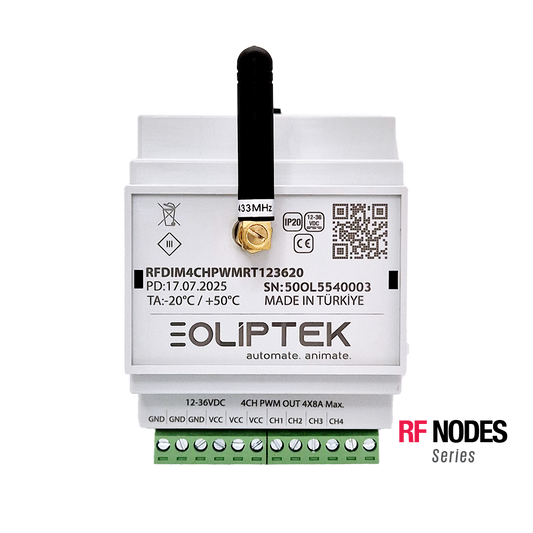 RF 433MHz PWM DIMMER 4CH