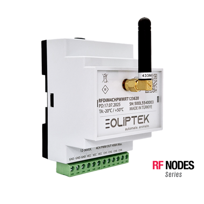 RF 433MHz PWM DIMMER 4CH