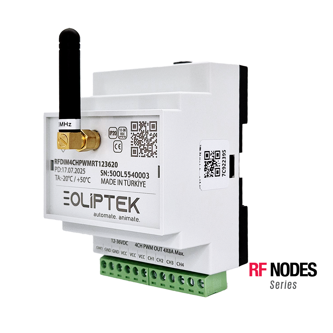 RF 433MHz PWM DIMMER 4CH