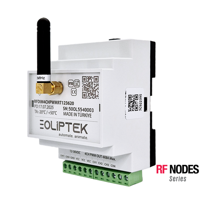 RF 433MHz PWM DIMMER 4CH