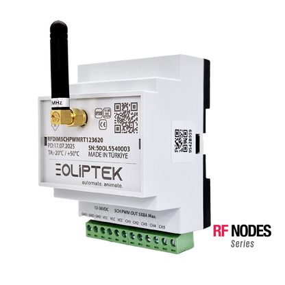RF 433MHz PWM DIMMER 5CH