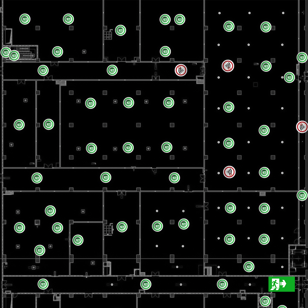 Wireless Emergency Lighting System