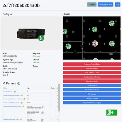 LoRaWAN Emergency Lighting Interface